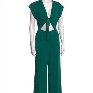 Sandro jumpsuit green size small